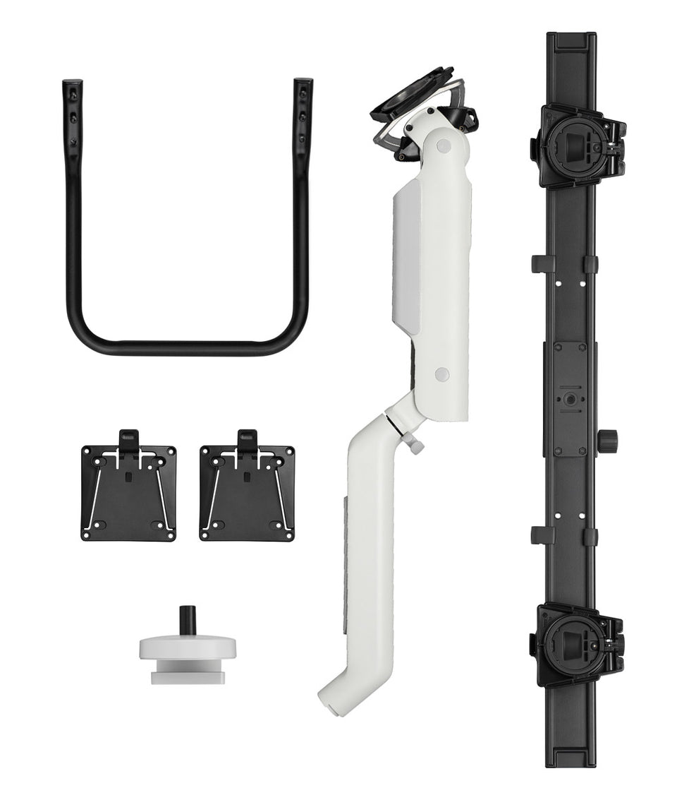 Flo X – dubbel monitorarm för storformat