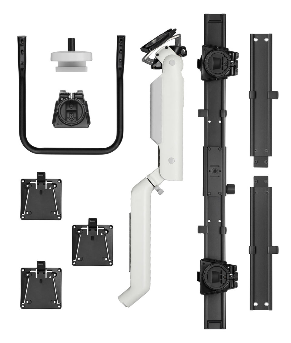 Flo X – trippel monitorarm för storformat