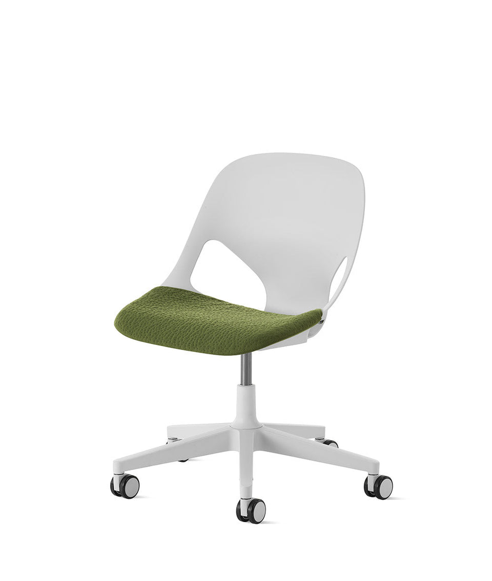 Zeph Alpine/Olive stol utan armstöd