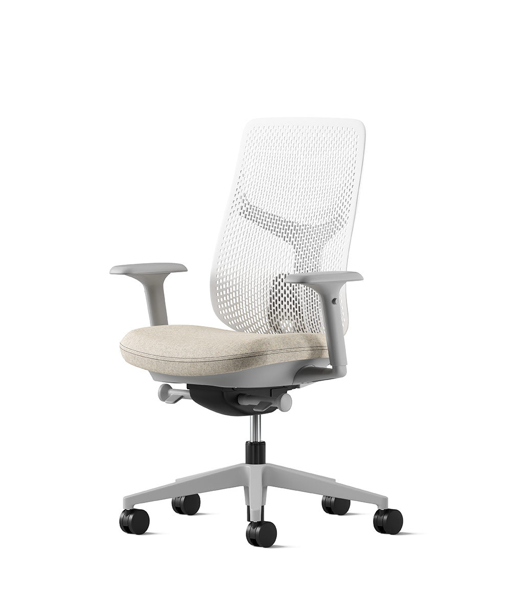 Verus Studio vit/Dartmouth Triflex kontorsstol