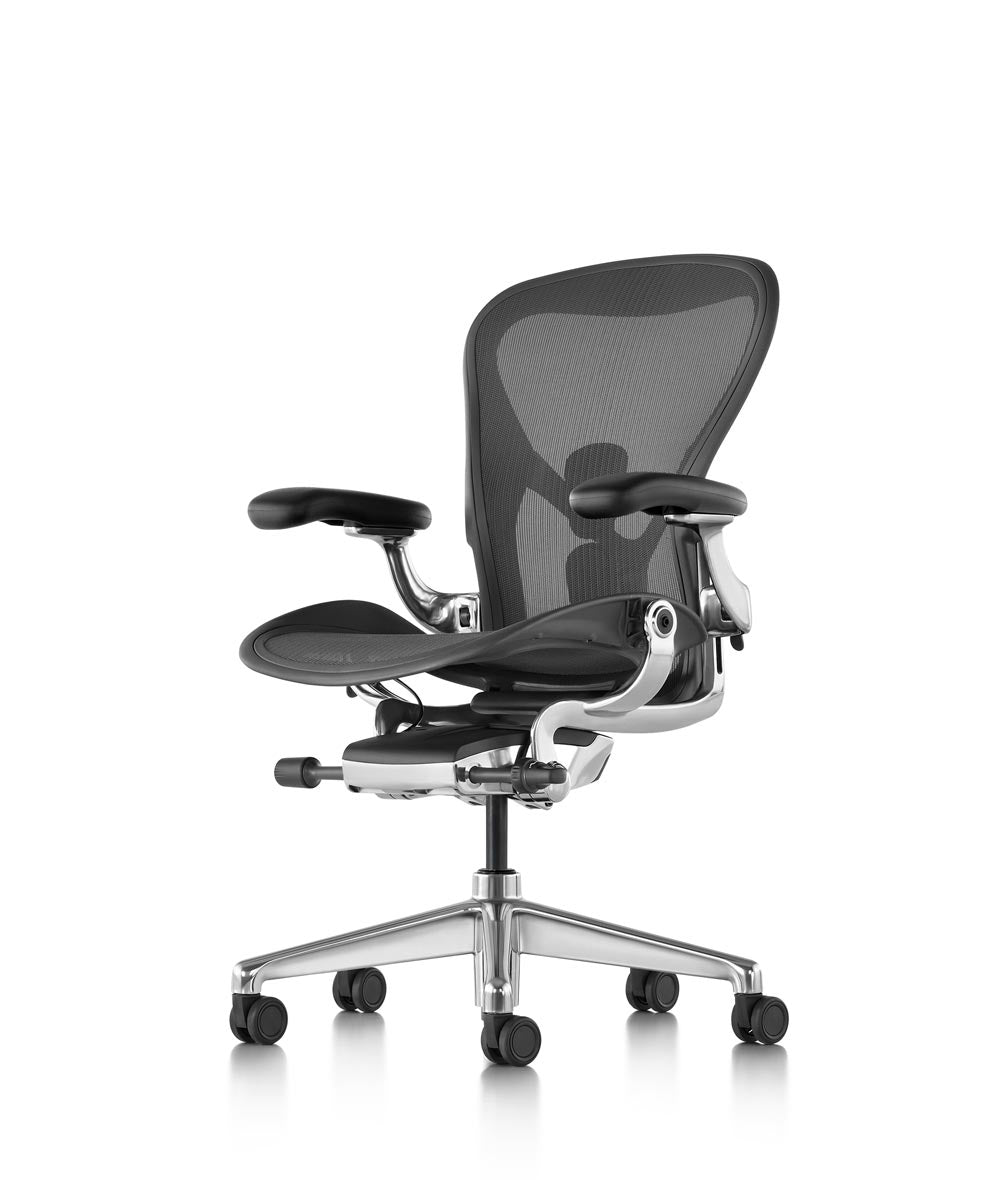 Aeron Graphite/Polerad kontorsstol