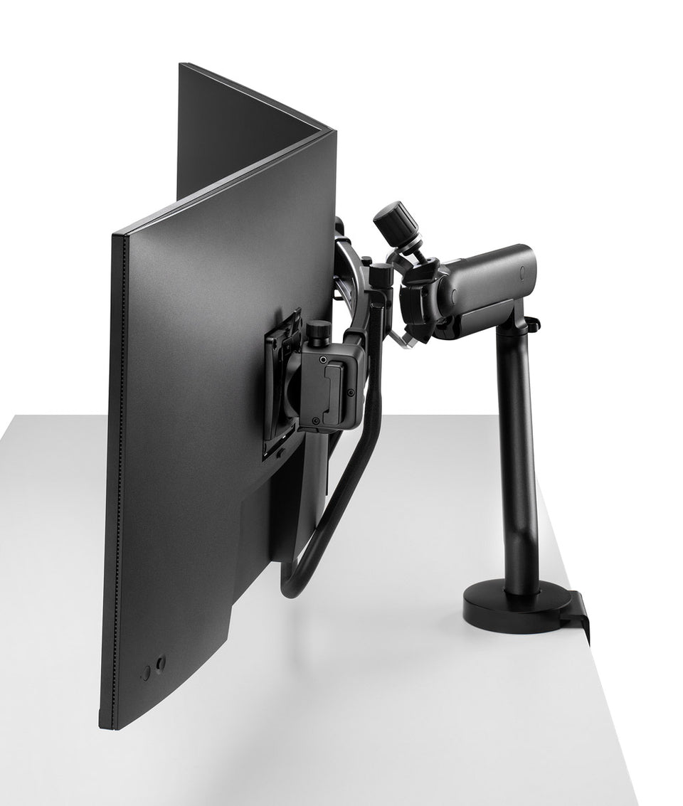 Flo X – dubbel monitorarm för storformat
