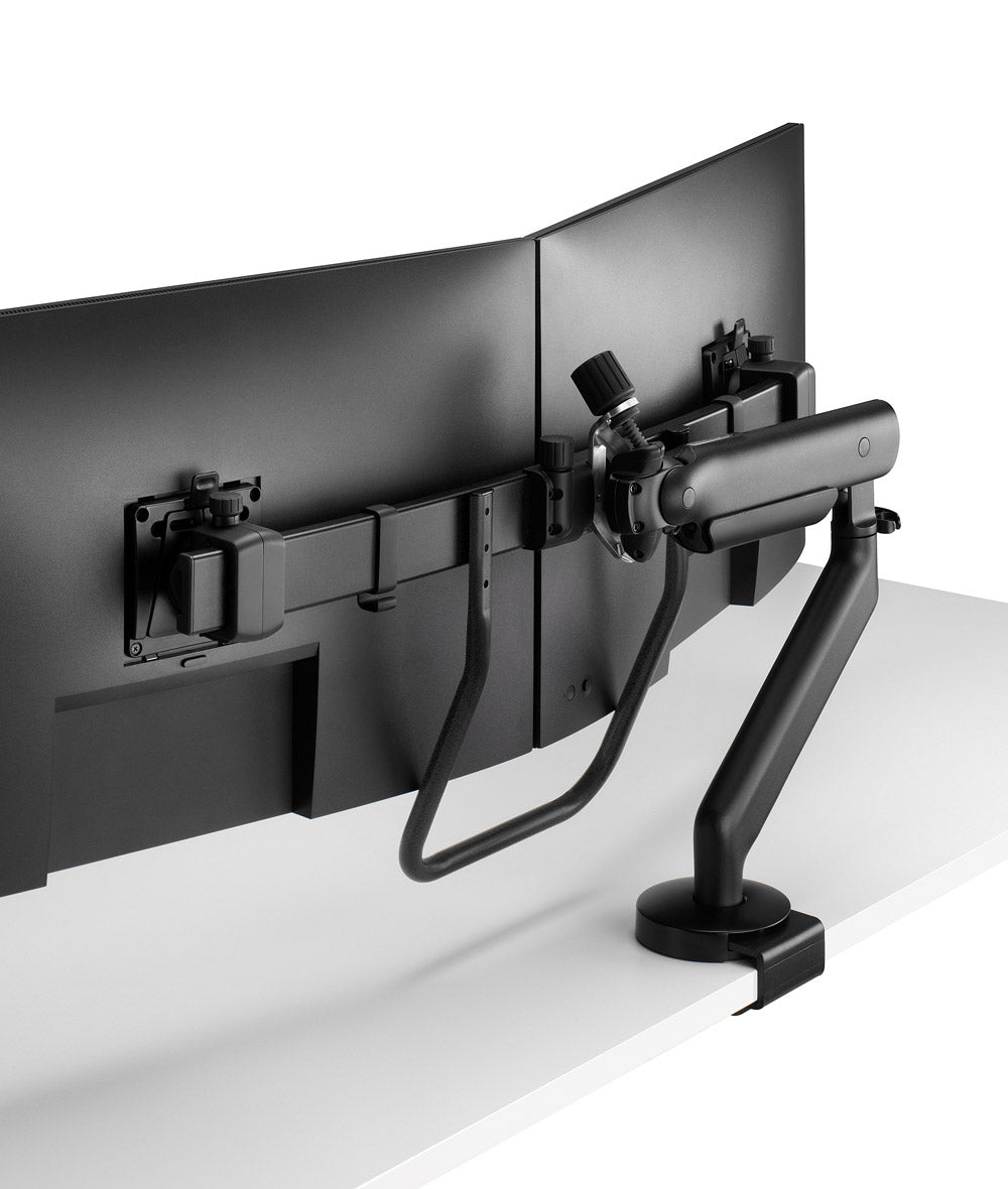 Flo X – dubbel monitorarm för storformat