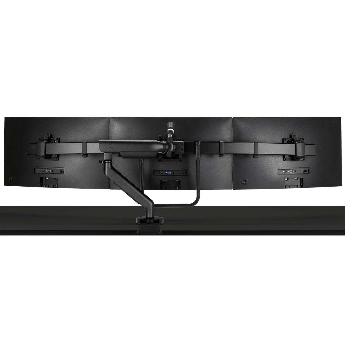 Flo X – trippel monitorarm för storformat