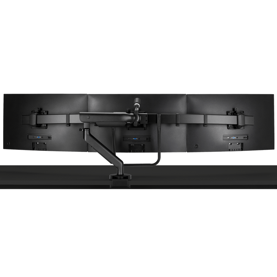 Flo X – trippel monitorarm för storformat