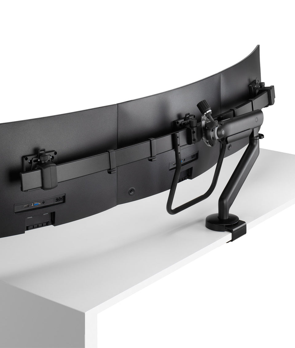 Flo X – trippel monitorarm för storformat