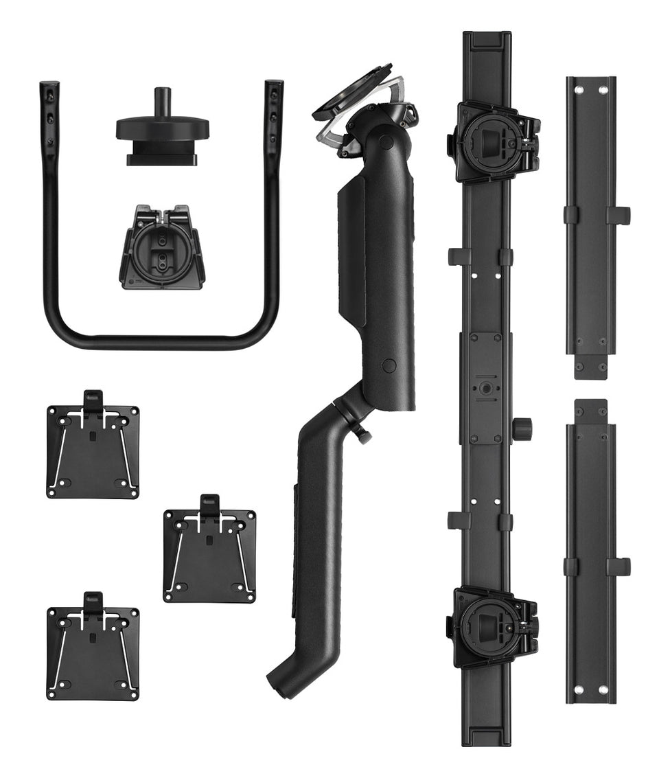 Flo X – trippel monitorarm för storformat