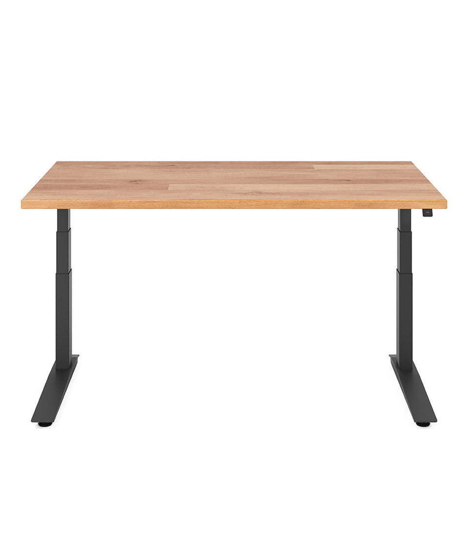 Fully Jarvis höj- och sänkbart skrivbord i hardwood