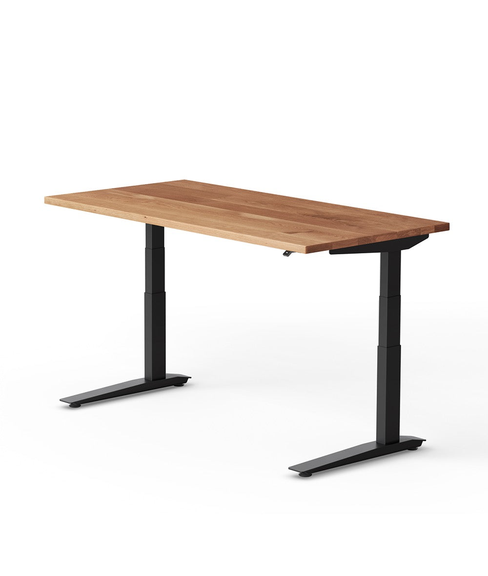 Fully Jarvis höj- och sänkbart skrivbord i hardwood