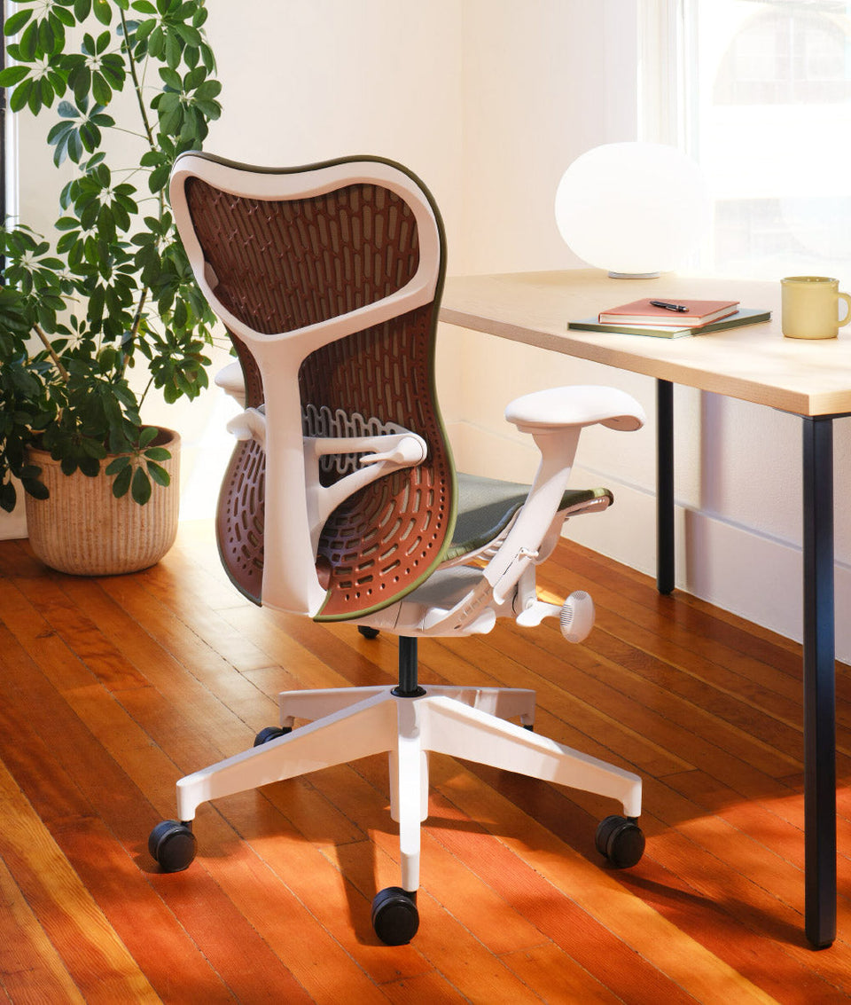 Mirra 2 Cordovan/Olive Butterfly kontorsstol