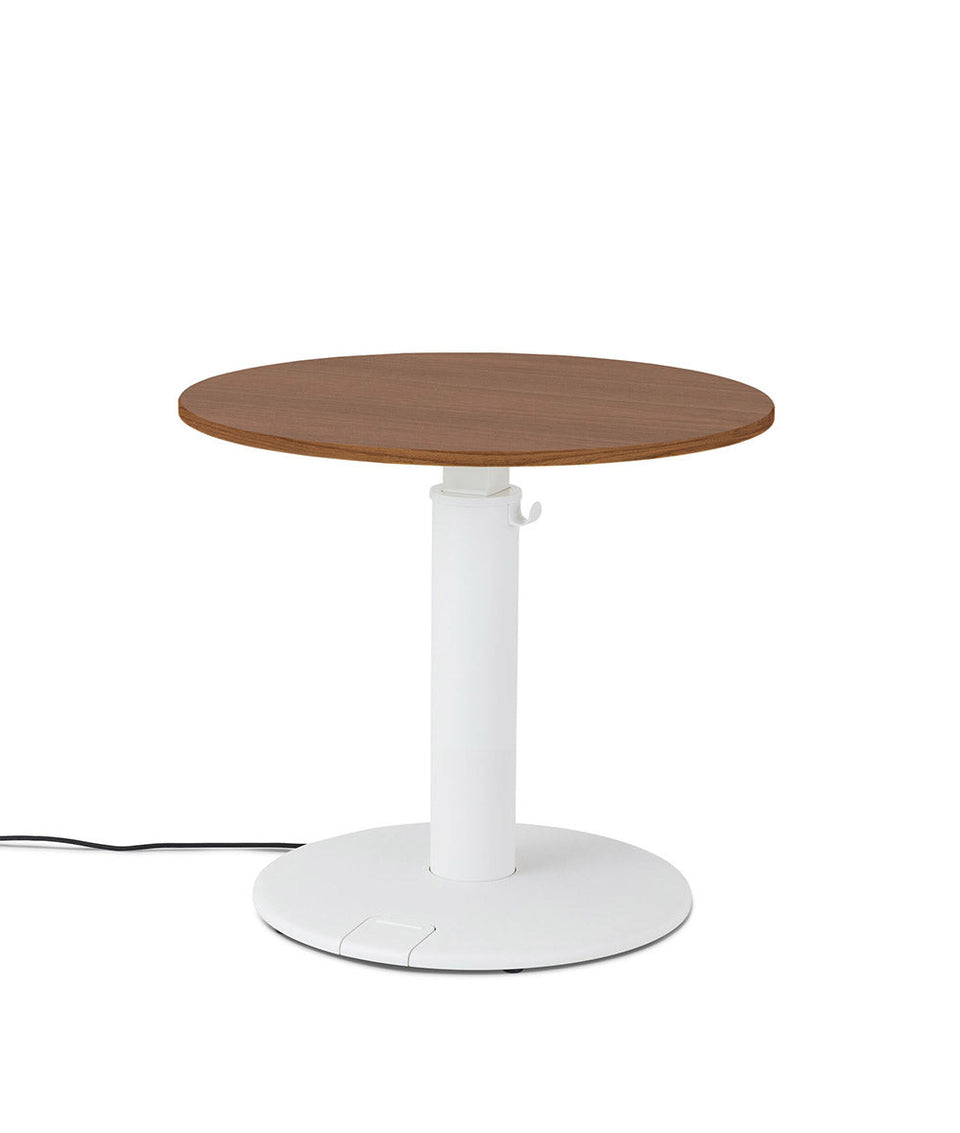 OE1 Round Standing Desk Ljus ask 