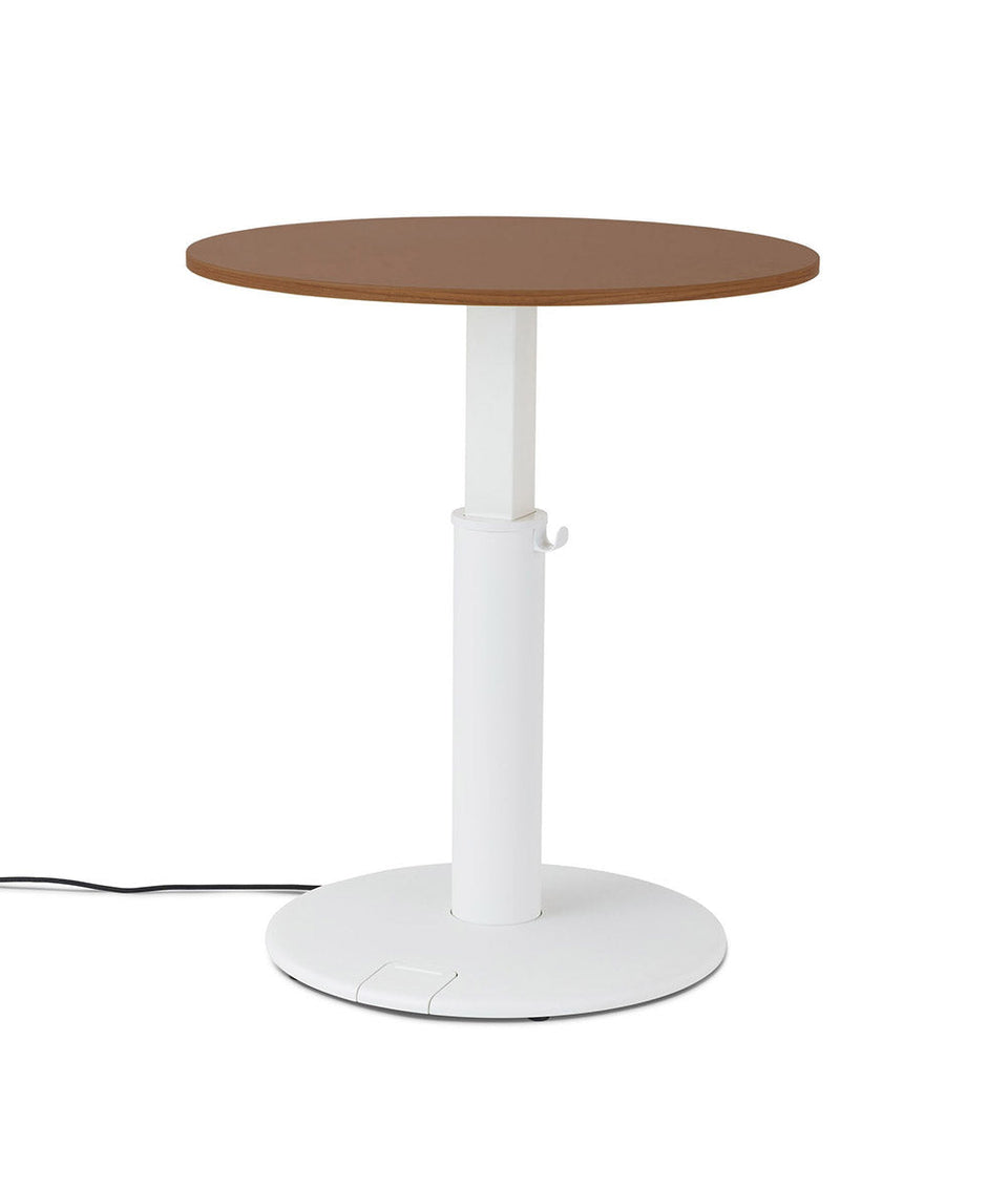 OE1 Round Standing Desk Ljus ask 