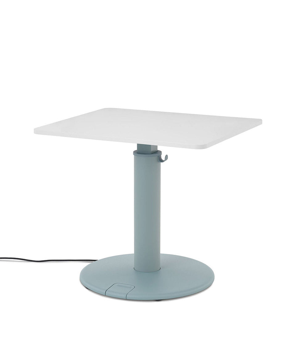 OE1 Rectangular Standing Desk Naturlig valnöt 