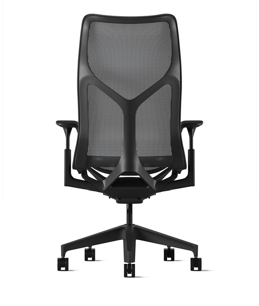 Cosm Graphite/Graphite kontorsstol med hög rygg
